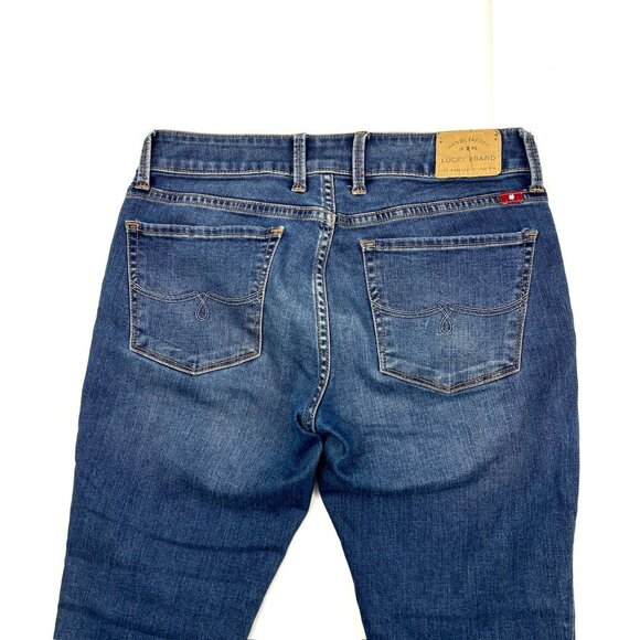 Lucky Brand Leyla Skinny Women's size 2 Dark Blue Denim Jeans - Picture 3 of 3